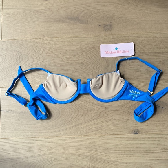 BNWT Midori Dawn bikini top - pacific - Picture 6 of 6